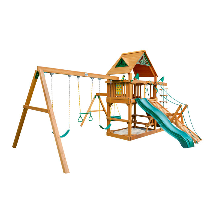 Gorilla Playsets Frontier Swing Set & Reviews Wayfair